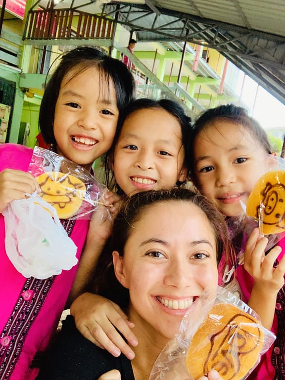 Teaching in Thailand at a primary school